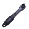 Dual-Purpose Black Ratchet Drill Chuck Key & Wrench (12.7mm & 17.5mm)