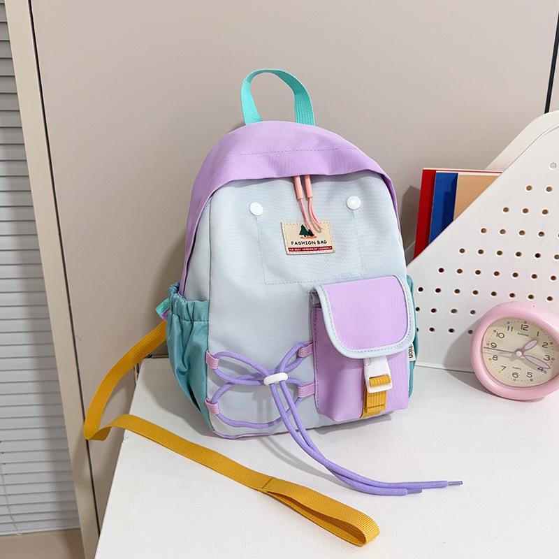 Schoolbag Removable Plush Doll Ins Wind Children's Cute Backpack Men's and Women's Lightweight Schoolbag Kindergarten Baby Backpack