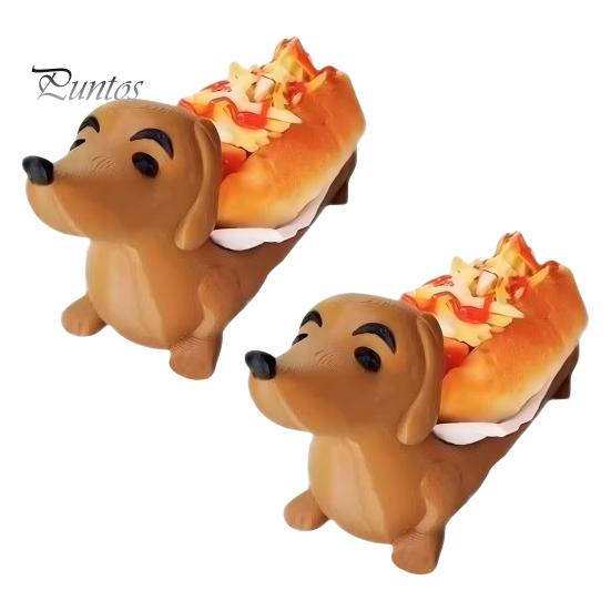 

Поднос для таксы, многоразовый поднос для хот-догов, поднос для блюд в форме таксы, тарелка для еды, поднос для сэндвичей и закусок 2pcs