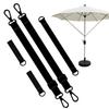Tent Tensioners Weatherproof Parasol Tie Tensioner Strap Adjustable Parasol Tie Strap Outdoor Camping Accessories