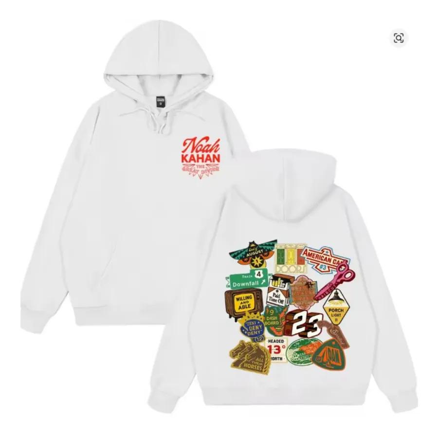 Noah Kahan The Great Divide Tour 2026 Oversized Hoodie Women Men Harajuku Sweatshirt Streetwear Hip Hop Long Sleeve Pullover Hooded Jac174