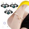 Brilliant Gift Black Beaded Bracelet Show Thoughtfulness With Zodiac Signs Horoscope Astrology Bracelets Adjustable, 3