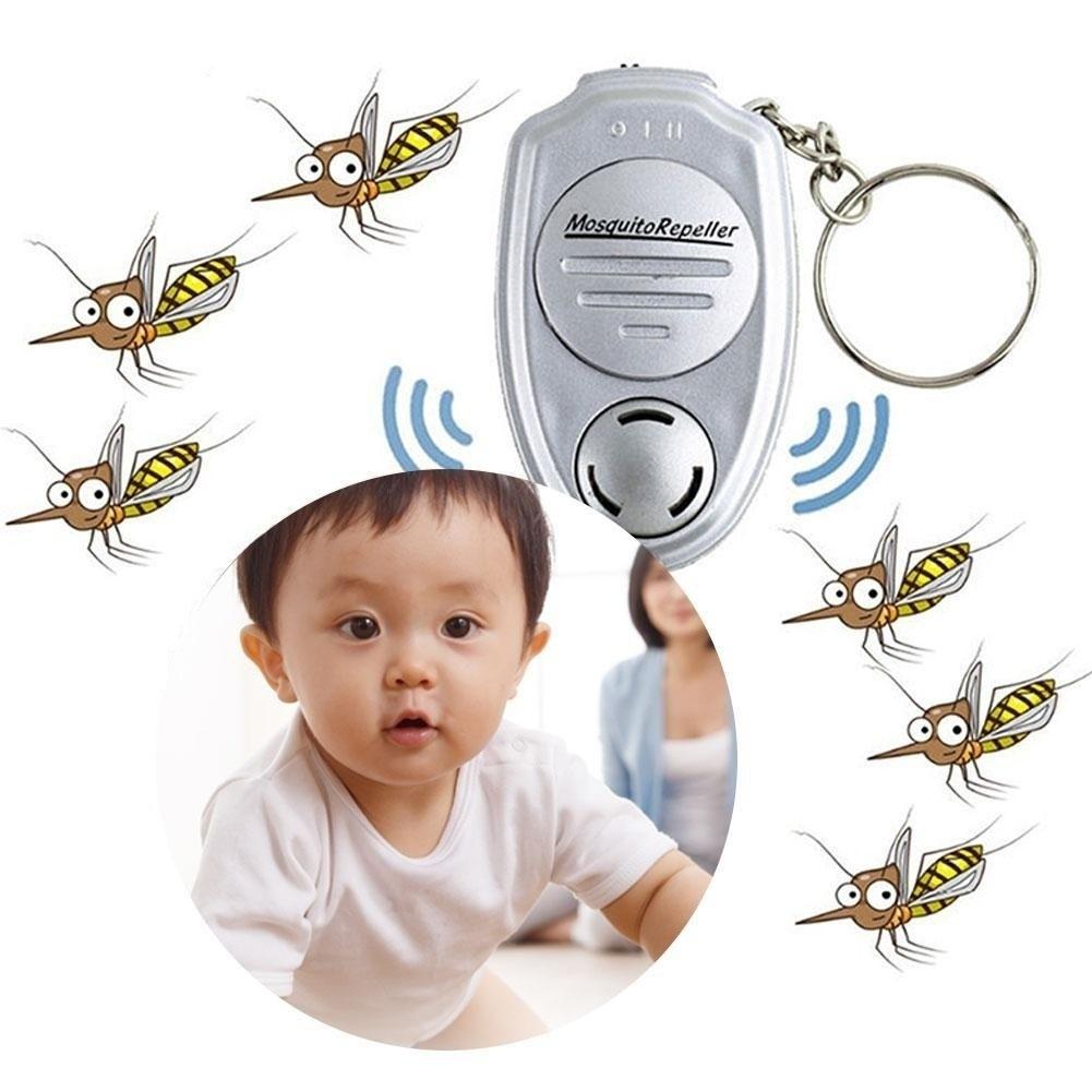 Buy Ultrasonic Anti Mosquito Repeller Insect Repellent Key Clip