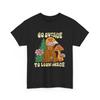 Go Outside To Look Inside Graphic T Shirt Unisex Heavy Cotton Tee
