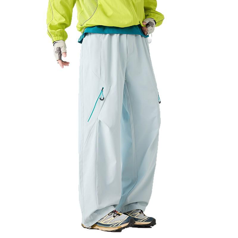 Pantalones de Senderismo Impermeables para Mujer para Exteriores Color Dopamina Ajuste Holgado Casual 2026