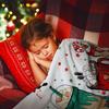 Christmas Movie Watching Blanket Holiday Hot Chocolate Design Gift for Her CozyHomeStyle70x100