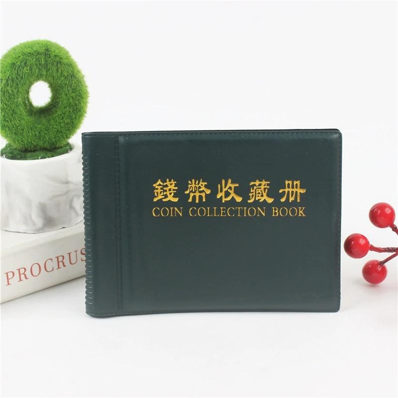 60-Pocket Mini Coin Collection Album Portable Coin Protective Holder Compact Storage Binder with Clear PVC Pages