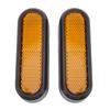 2PCS Rear Side Wheel Cover Reflector Fit for Xiaomi 5 Electric Scooter Replacement Parts Easy Install