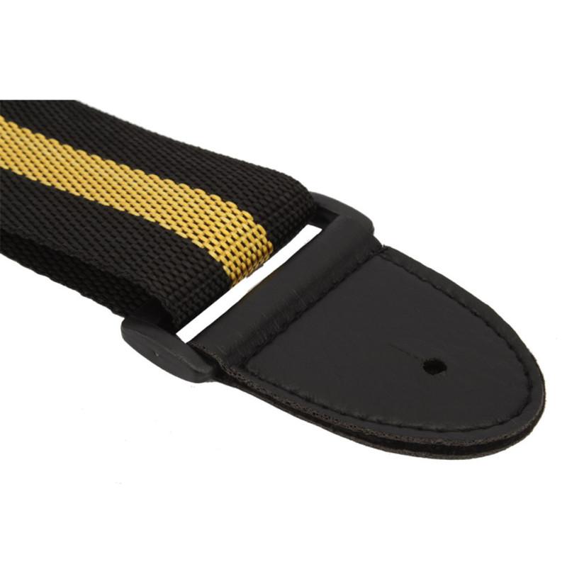 Fashion Stripe Adjustable Guitar Strap Electric Acoustic Bass Guitar Strap Ukulele Belt