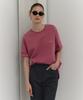 CITTA Signature Logo Stitch Oversized T-Shirt_Ctt357 (Pink)