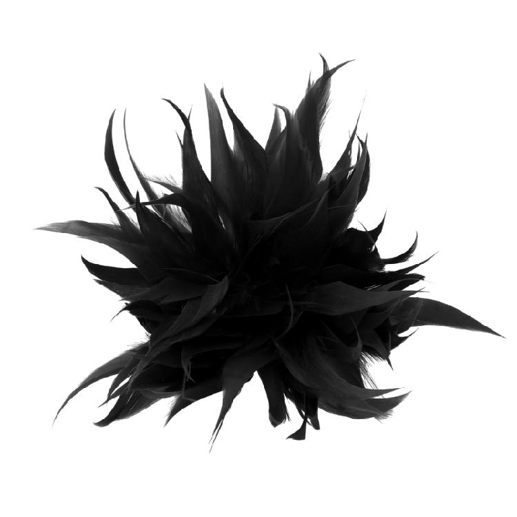 Spilla Fiore di Piuma per Celebrazione Banchetto Bomboniera Corsage Floreale & Spilla
