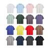 Mens 240g Breathable Quick-Dry Cotton T-Shirt Loose Fit Casual Tee Pure Color