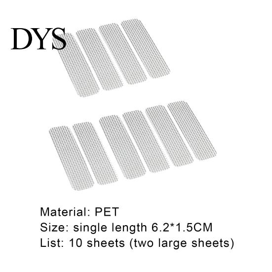 Repair Patches 10Pcs Window Self-adhesive DIY Professional Screen Fly for Household Screens Cover