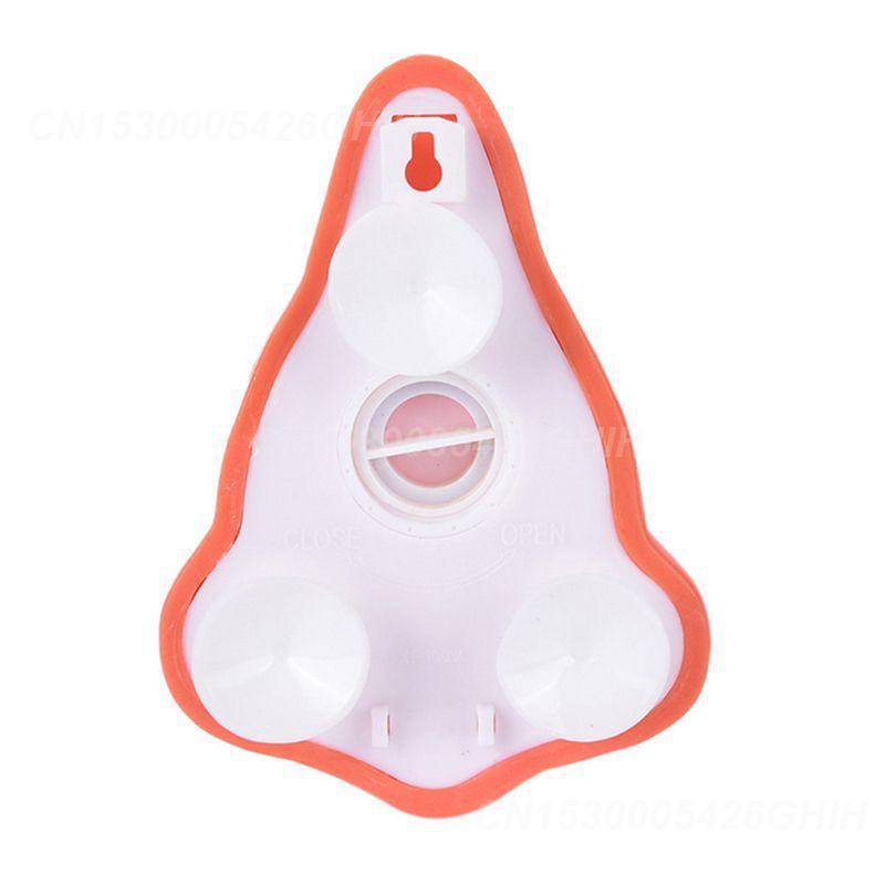Creative Home Flüssigseifenspender Wandmontage Badezimmer Handdesinfektionsmittel Duschgel Shampoo Rote Nase Seifenspender