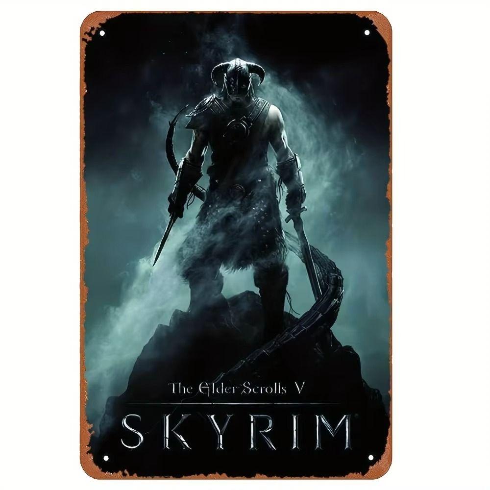 **Metal Sign Wall Art 20x30cm Rustic Home Decor Vintage Tin Painting**