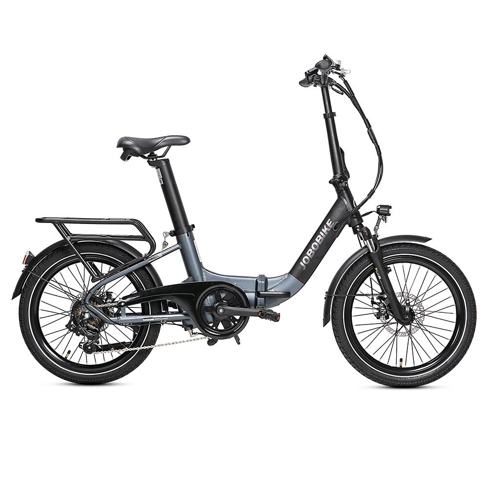 JOBOBIKE Ace 20'' Foldable Electric Bike with 250W Motor and 36V10AH Built-in Samsung Battery