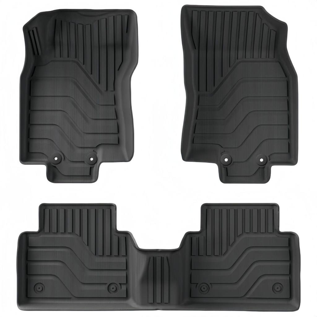 2022-23 Rogue LHD 3D Carpet TPE Car Floor and Trunk Mat