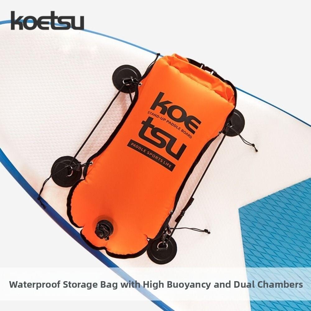 Portable Mesh Deck Bag Oxford Paddle Board Storage Bag Surfboard Bag for Inflatable SUP Seat Kayak