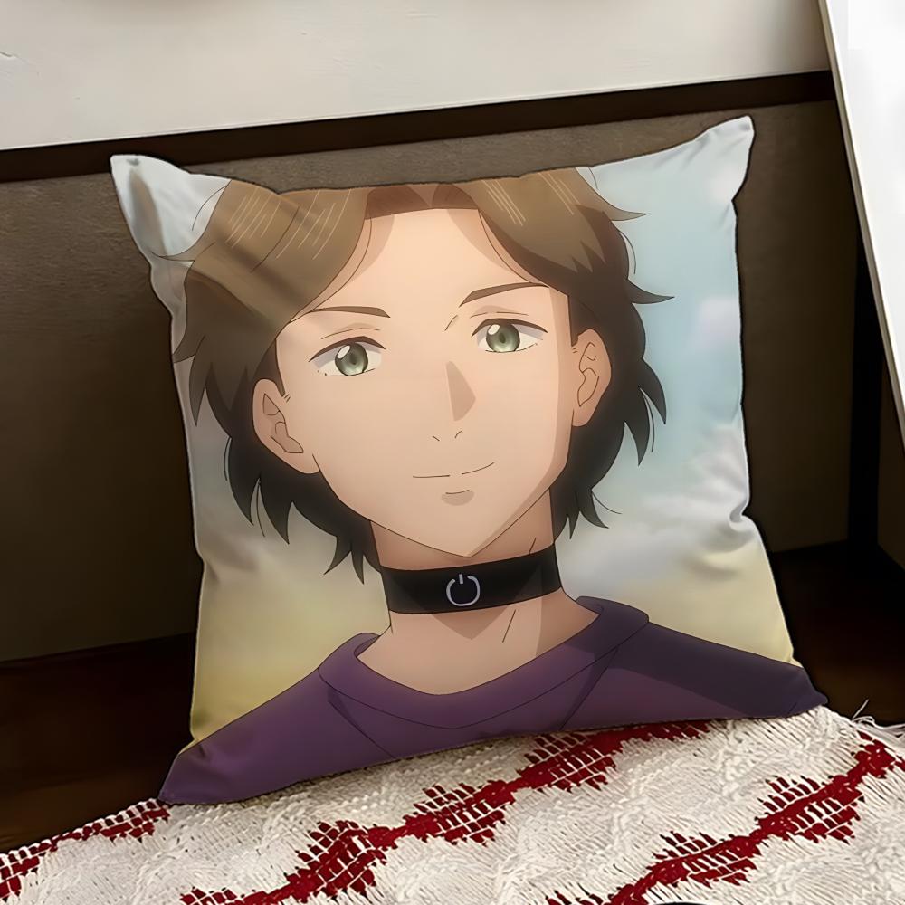 Anime The GGene of AI Cushion Cover Reversible Soft Durable Pillow Cover Home  Car MultiScene Use for Daily Comfort