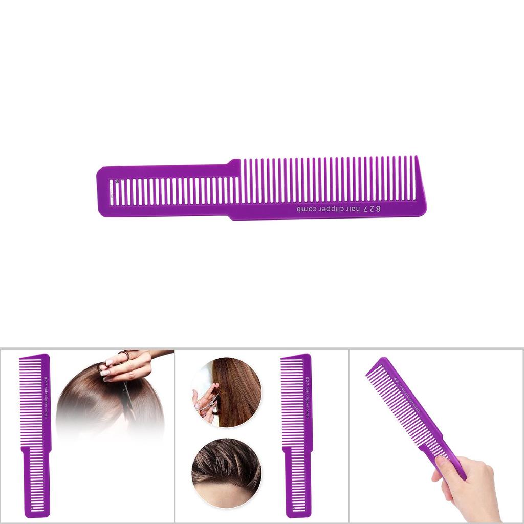 Professional Salon Hair Clipper Cut Comb Barber Hairdresser Comb For Hair Trimming (Orangew)