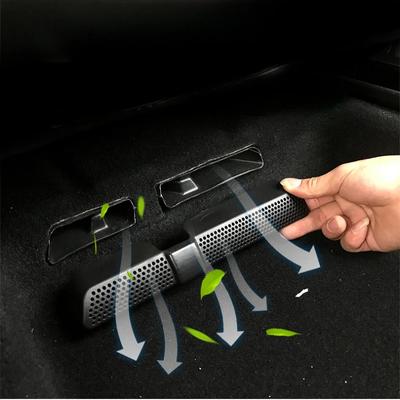 2Pcs повітря вихлопної кришки автомобіля повітрозабірника кришки решітки наклейка для Skoda Kodiaq для SEAT Ateca для VW Tiguan Mk2