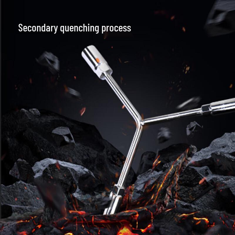 Deli Tools L81012 Three-Way Wrench