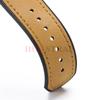19x26mm Vícebarevné Kožené Řemínky na Hodinky s Texturou Bambusu pro Řady Hublot Yubo Classic Fusion Big Bang Voděodolný Řemínek