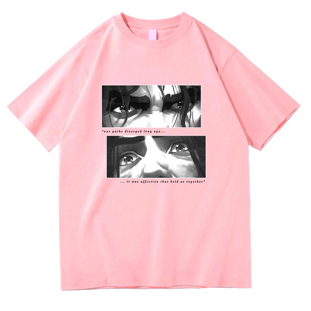 Men's Tshirt Vintage Anime Women's Harajuku Short Sleeve Casual Women's Tshirt Clothing Street Aesthetic Clothes Tees