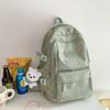 Nylon School Backpack For Girls And Boys With Design And Animal Print For Middle School Use