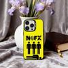 Punk N-Nofx-X Band Phone Case For iPhone17,16,15,14,13,12,11 Plus,Pro Max Black Candy Silver Plated Cover