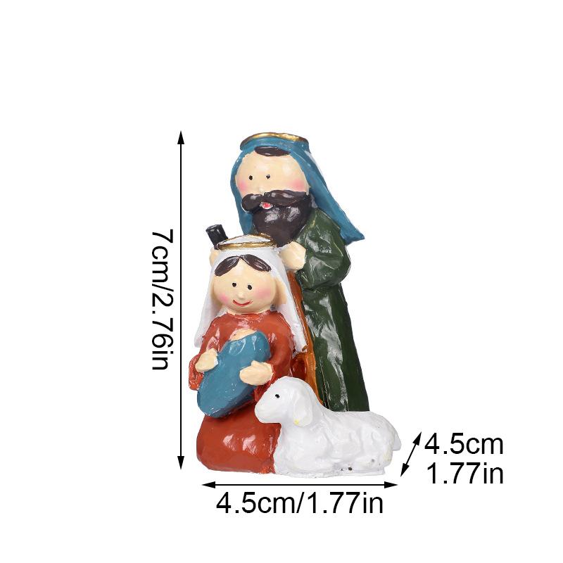 Resin Statue Religious Figurine Decoration Catholic For Religious Celebration