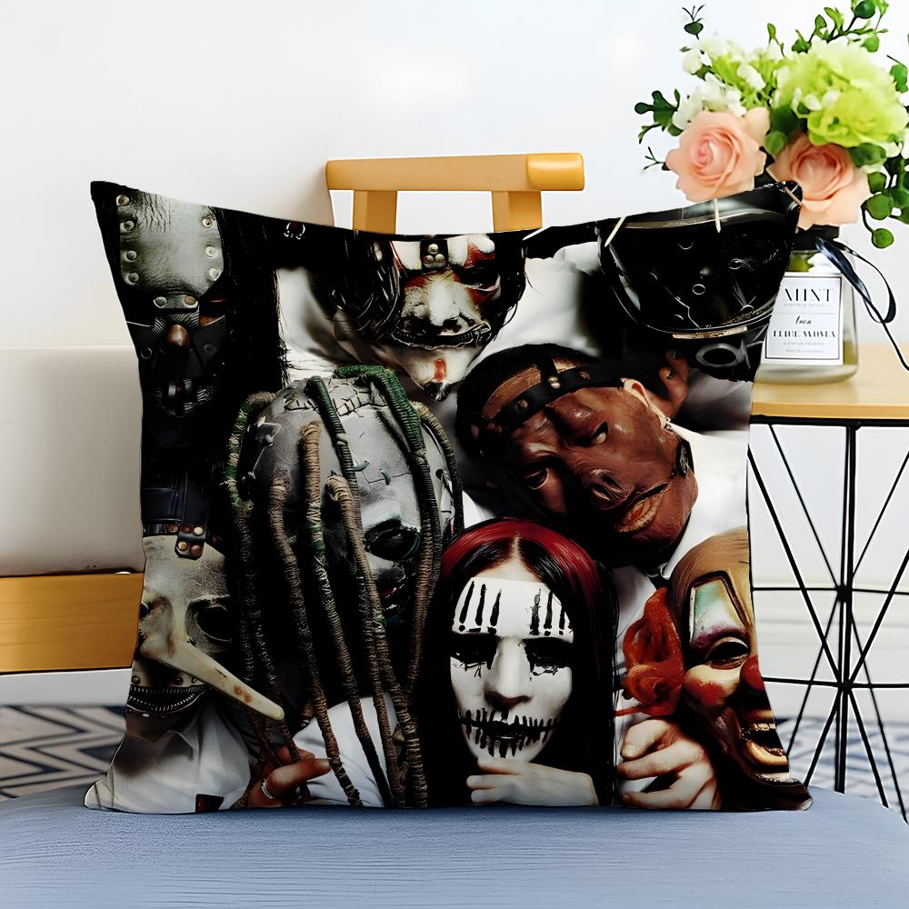 Slipknot Cushion Cover Washable Linen Pillowcase Soft for Sofa Bed Cozy Home Room Decor
