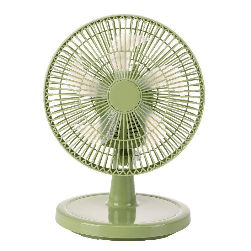 Silent Five-Blade Oscillating Desktop Fan for Home or Office