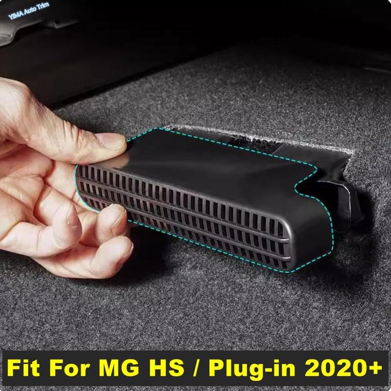 For MG HS / Plug-in 2024 Plastic Car Seat Under Air Conditioning Vent Duct Outlet Shell Cover Accessories