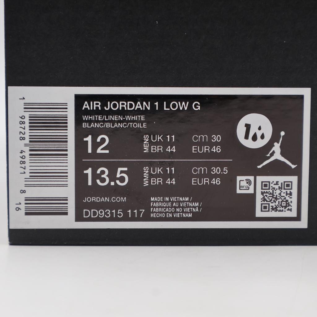 DD9315-117 Nike Air Jordan 1 Low Golf White Linen (Men's)
