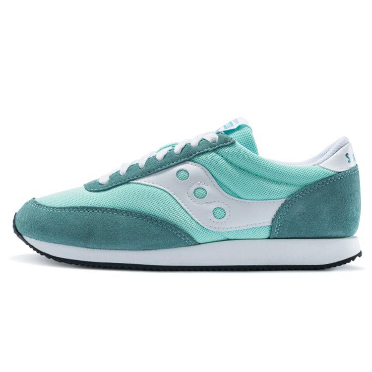 SAUCONY Hornet Leather Fabric Synthetic Leather Retro Sports Shock Absorption Non-Slip Wear-Resistant Low-Top Casual Shoes Women Sneaker S60538-7