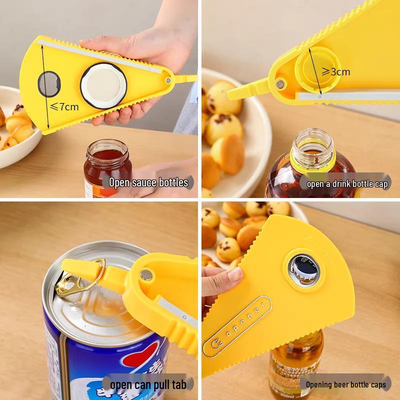 Multifunctional Twist-Off Beer and Bottle Opener
