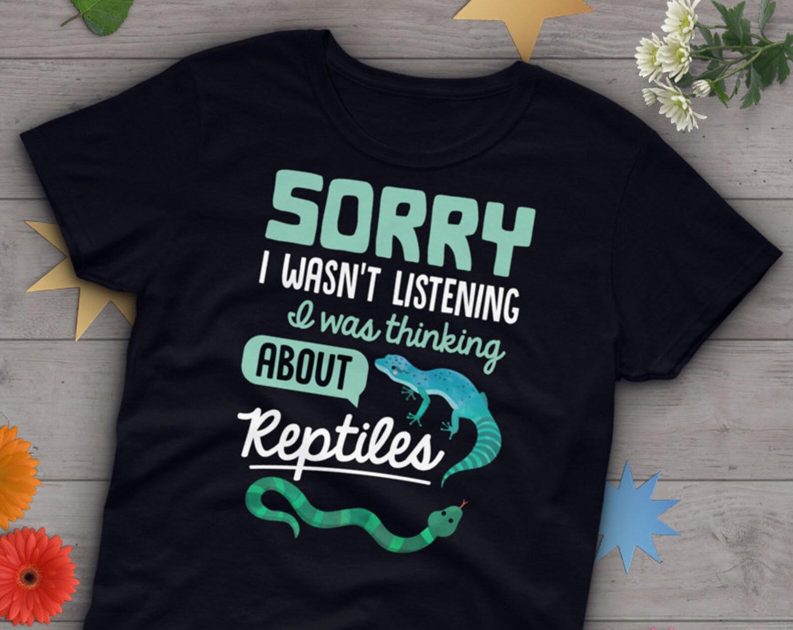 Funny Reptile Shirt, , Snake Lover Gift, Leopard Gecko Lizard, Pet Reptile T-Shirt, Cute Graphic Tee, Tshirt Tops, Navy, Grey, Blue 140