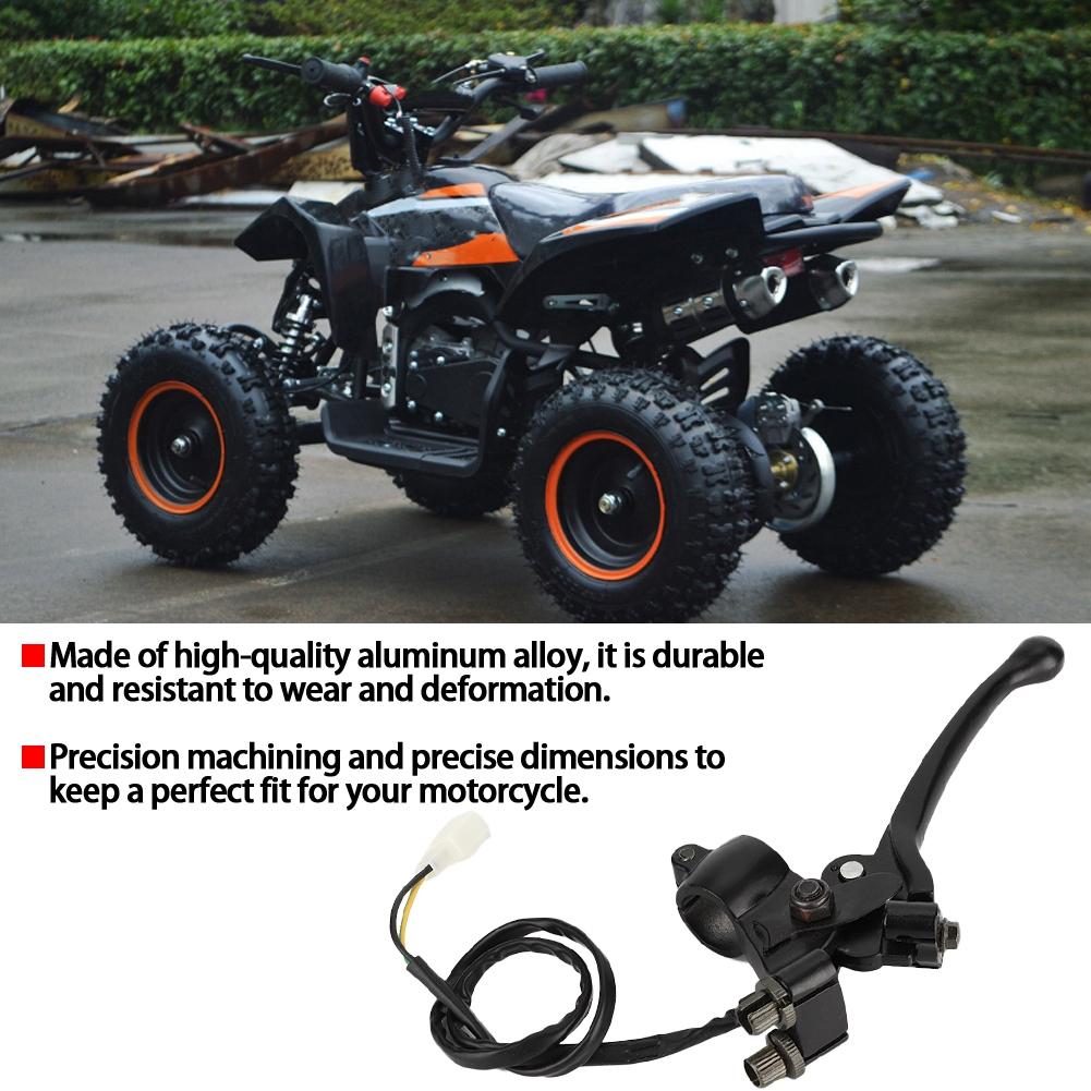 1pcs 78"" 22mm Motorcycle ATV Double Handle Brake Bar Brake Lever Brake Rod