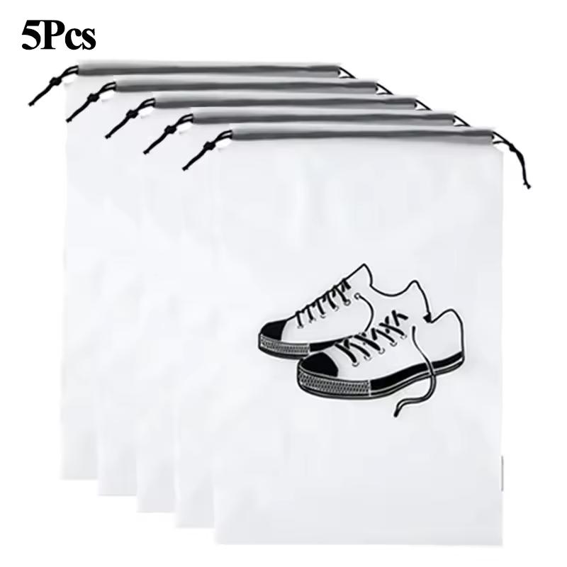 10/1Pcs Portable Shoes Storage Bag Dust-proof Drawstring Pouch Travel Packing Shoes Organizer Household Waterproof Shoes Cover
