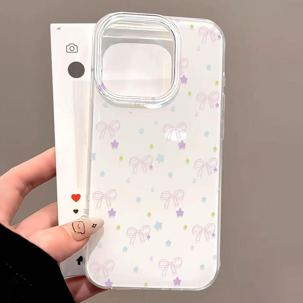 Painted Phone Case for iPhone 12 13 15 16 iPhone 16 12 13 14 15 Pro  14 15 16 Pro Max Coverage Shockproof Anti-Fingerprint Fresh Style Protective Case