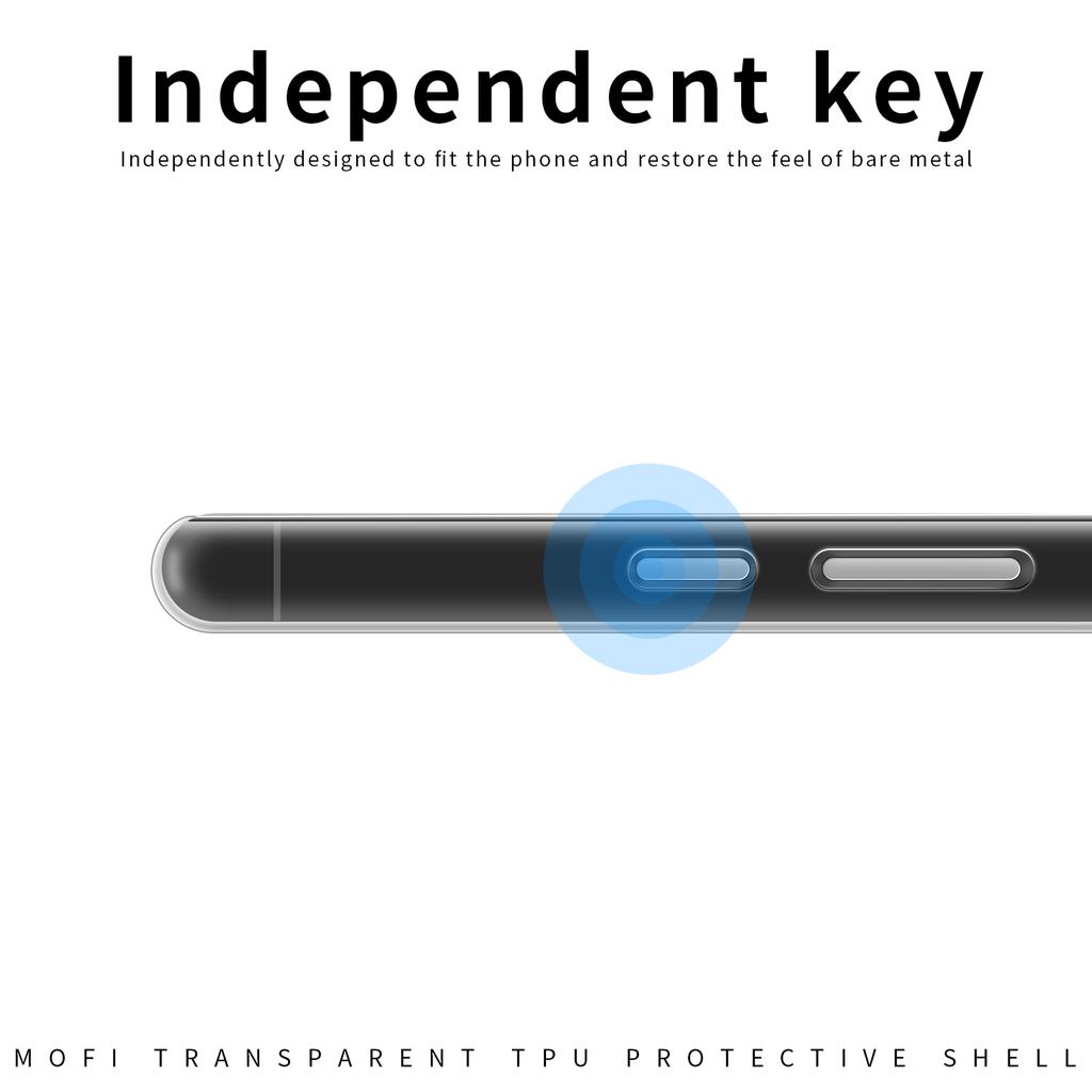 MOFI For Google Pixel 9 Pro Case Flexible TPU Shock Absorption Phone Cover