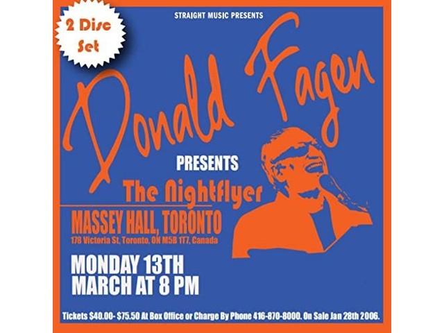 

[CD] NIGHT FLYER MASSEY HALL. TORONTO, CANADA 2006 2CD Live Recording VSCD4191