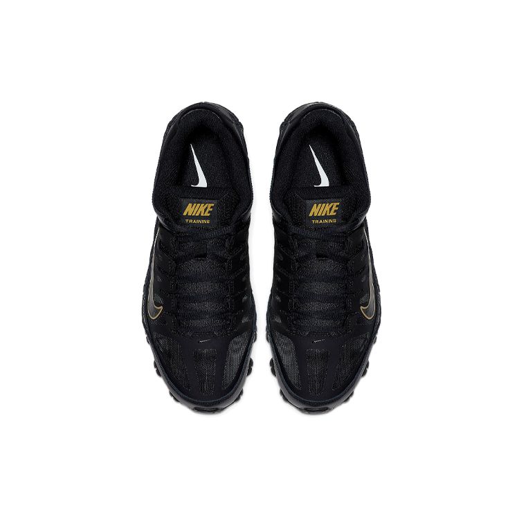 Nike Reax 8 TR Mesh Black Metallic Gold Men Sneakers 621716-020