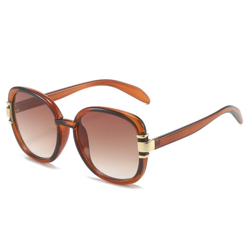 

Трендовые овальные солнцезащитные очки 2023 - Европейский и американский уличный стиль, Вдохновленные инфлюенсерами, Дизайн с ручным захватом для женщин Regular