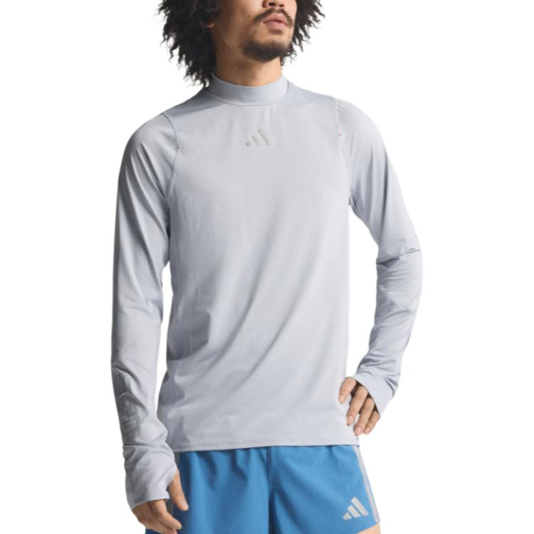 Adidas Adizero FW25 Ekiden Limited Edition Quick-Dry Round Neck Slim Fit Sports Long Sleeve T-Shirt Men Tops KB1510