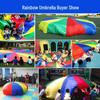Guarda-chuva Arco-Íris Adereços para Jardim de Infância: Brinquedos de Integração Sensorial e Equipamentos de Atividade Intelectual para Educação Infantil