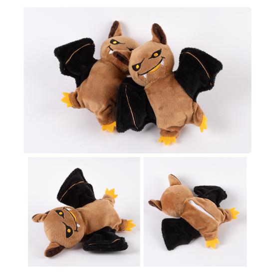 Cat Toys Chirping Tit Interactive Toy Plush 3 Slap Modes Realistic Design USB Rechargeable Safe Washable Indoor Kitty Kitten Exercise Toy