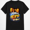Vintage 2000s Rychle a zběsile Film Černé Unisex Tričko Velikosti S–5XL