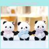 Cartoon Messenger Bag Panda Doll With Pp Cotton Filling For Backpack Decorations And Gifts